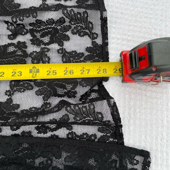 Express Black Lace Kimono Cardigan Sz Small - Picture 5 of 5